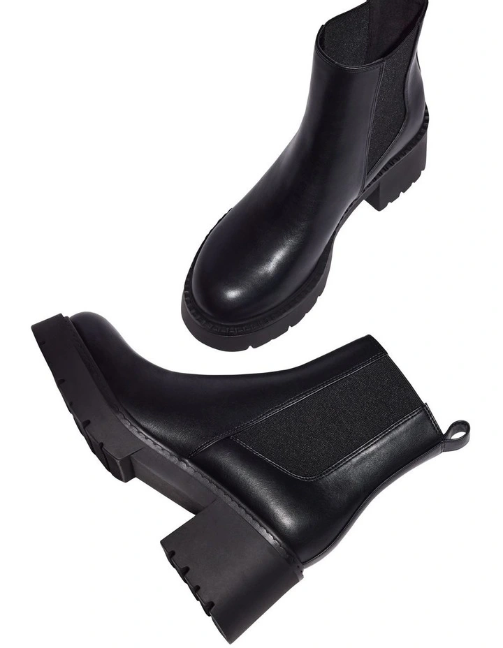 Tactic Ankle Boots in Black