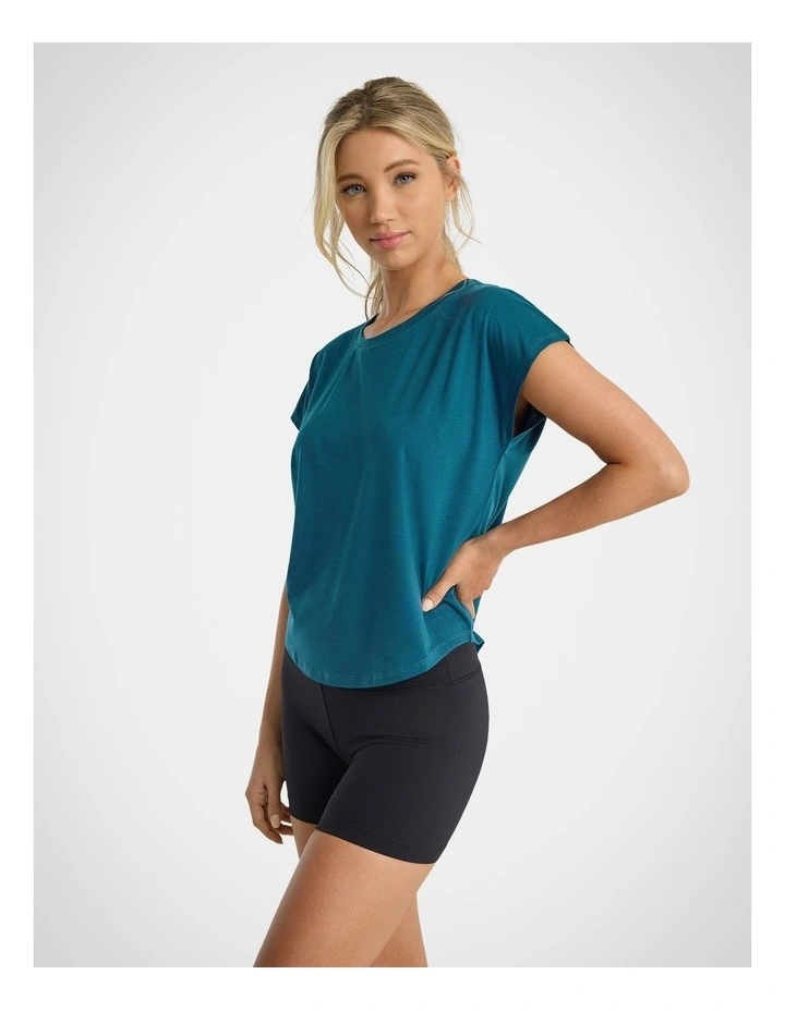 Relaxed Tee Sea in Blue