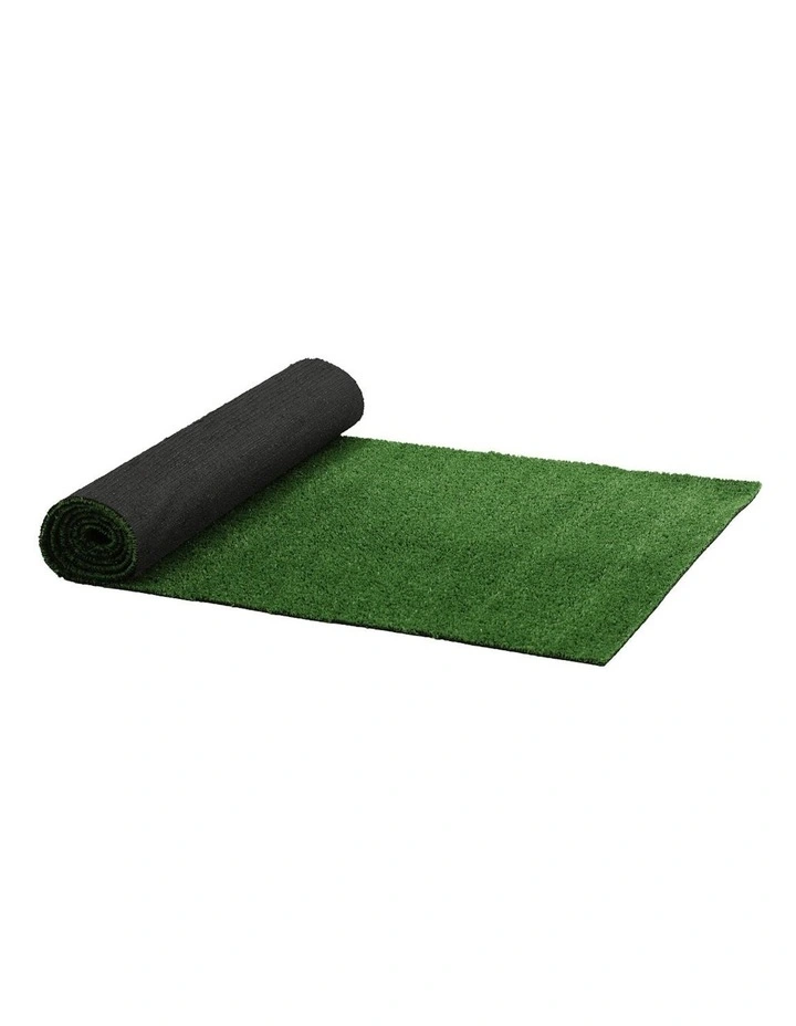 Synthetic Turf Fake Plastic Plant 10SQM Lawn 2x5m Artificial Grass 17mm in Green