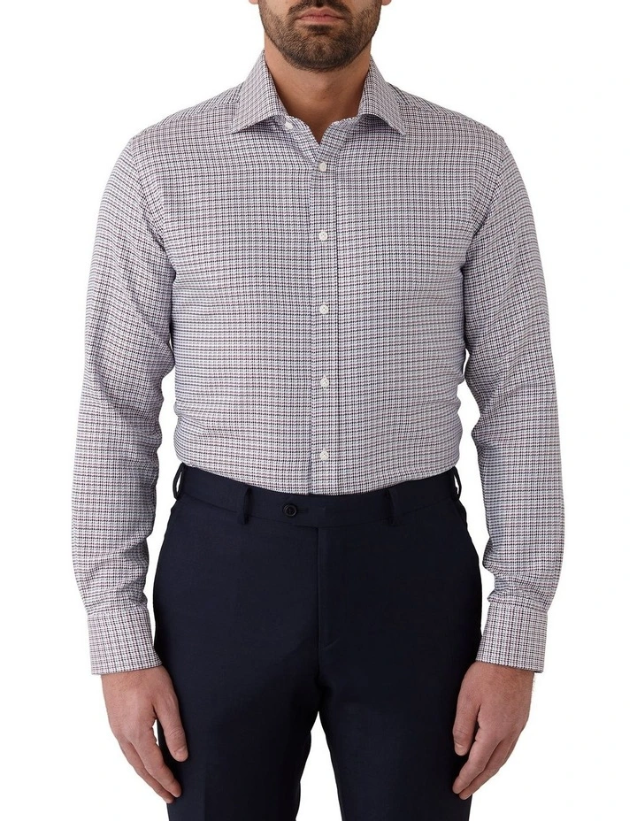 Giorgio Tailored Fit Shirt in Red