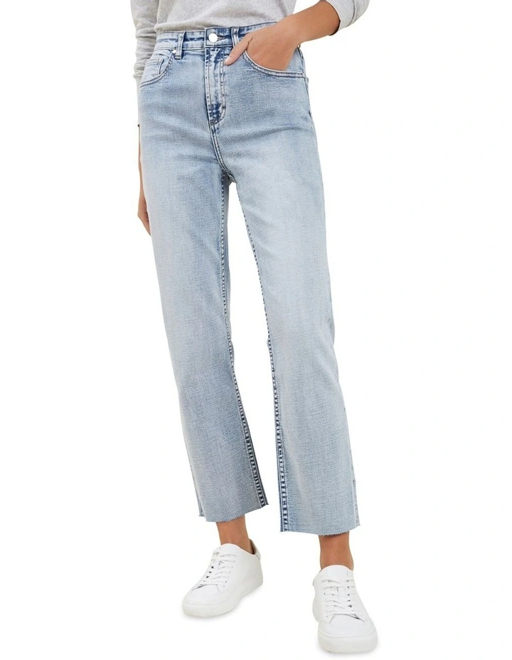 Core Straight Leg Jean Light Blue