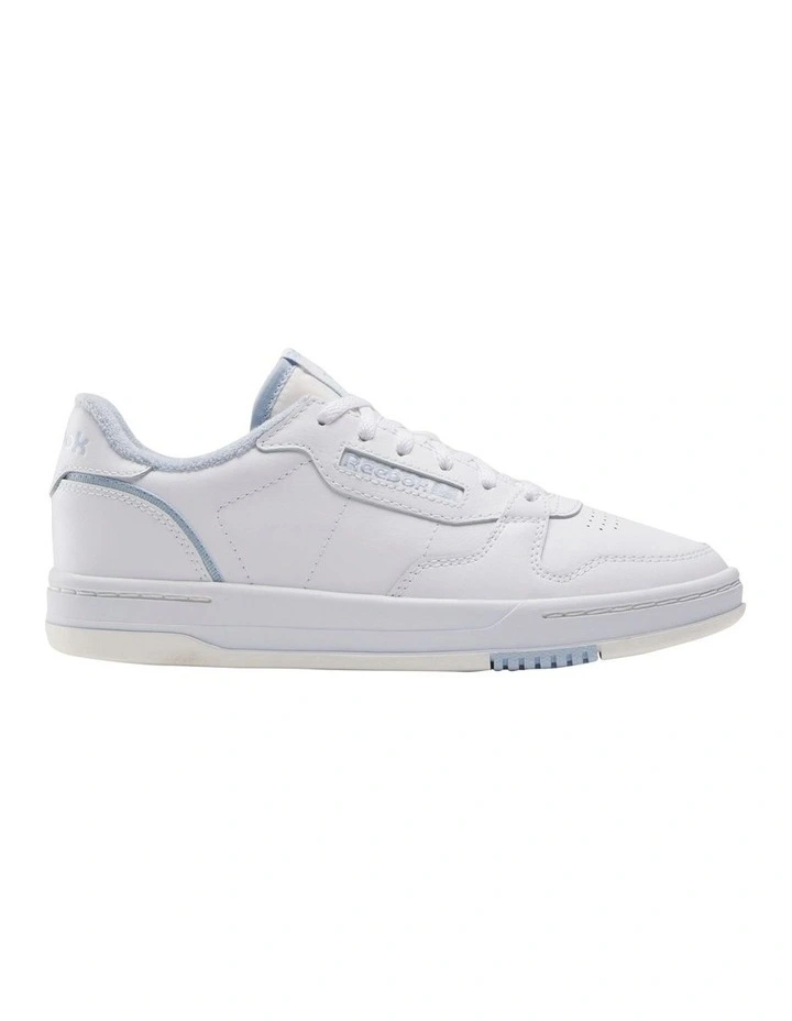 Phase Court Shoe in White