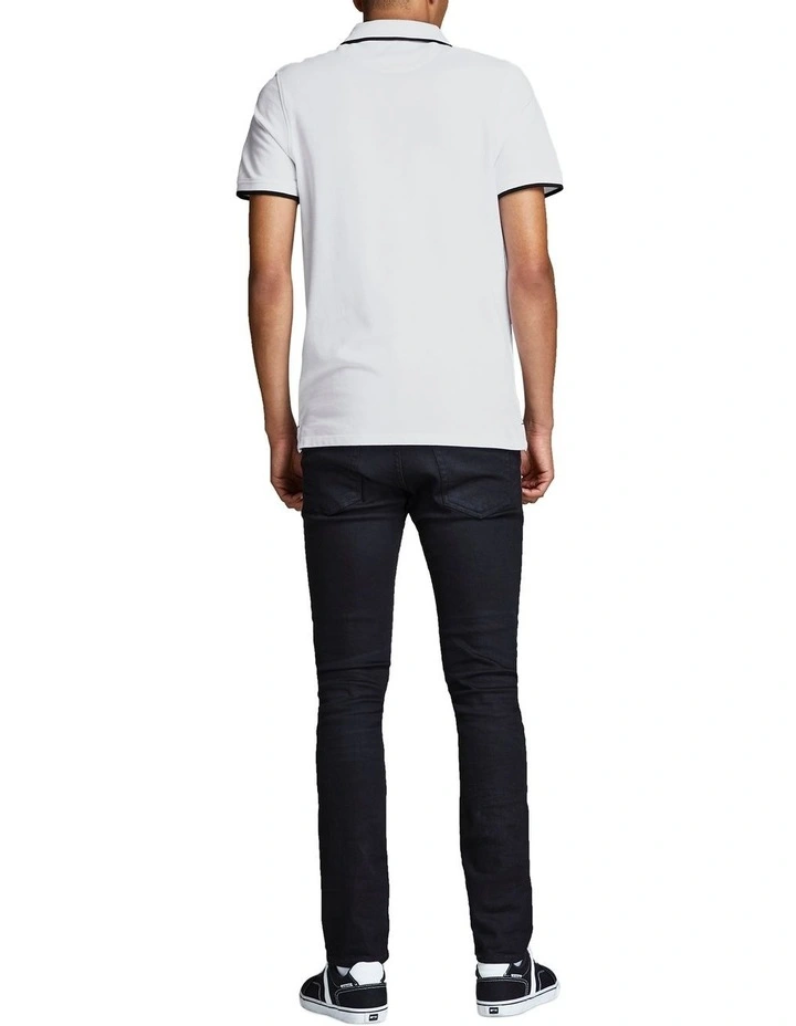 Paulos Short Sleeve Polo in White