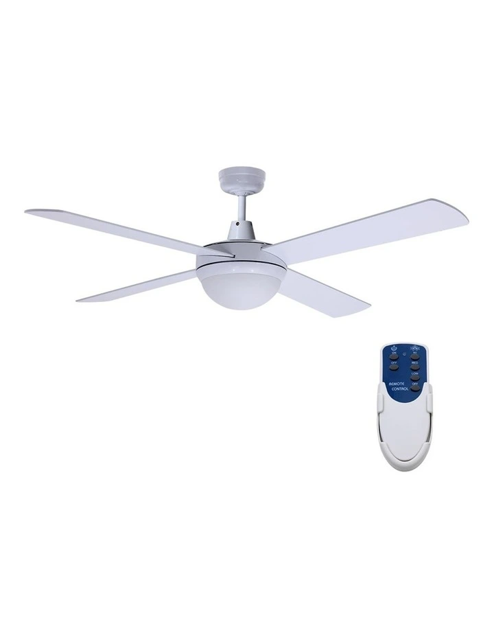 52" Ceiling Fan White