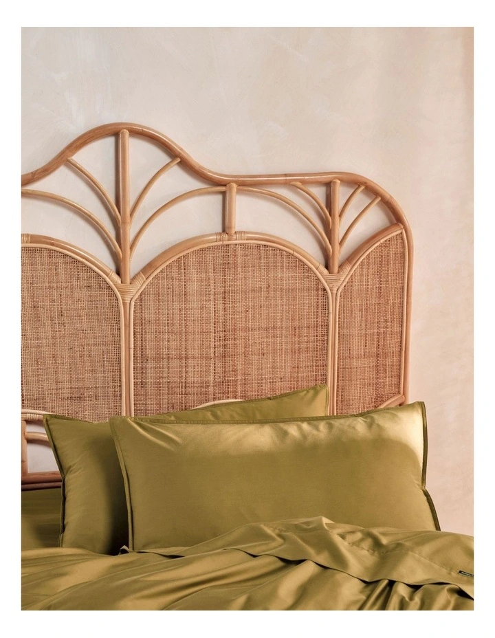 Nara 400 Thread Count Bamboo Cotton Quilt Cover Set in Bronze