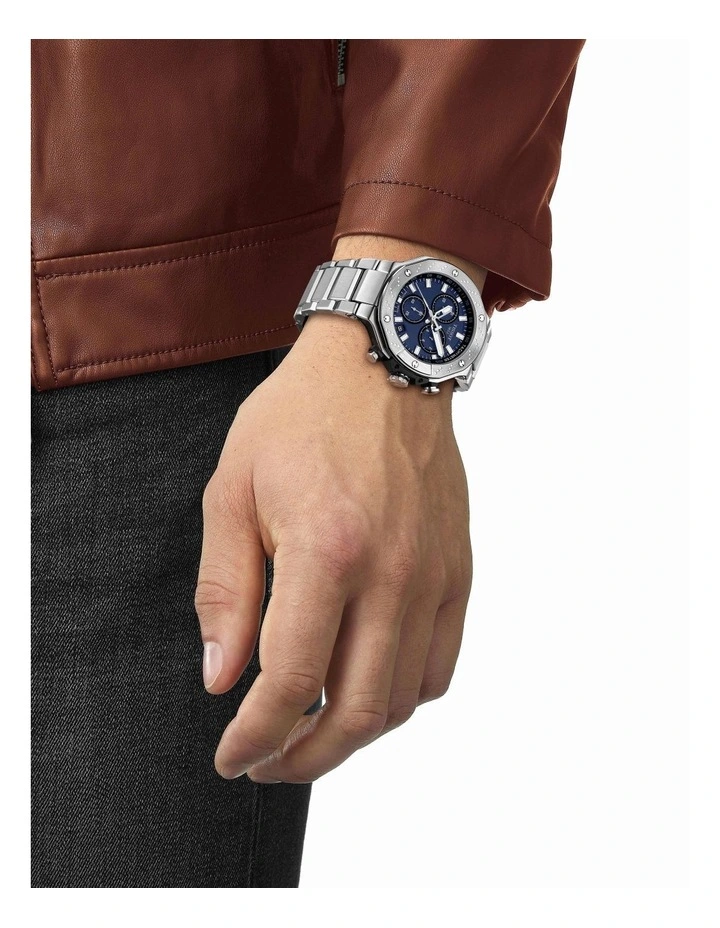 T-Race Chronograph T1414171104100 Watch in Blue
