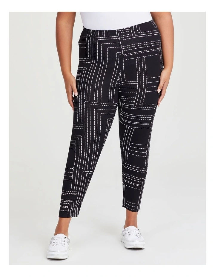 Natural Essie Legging in Print
