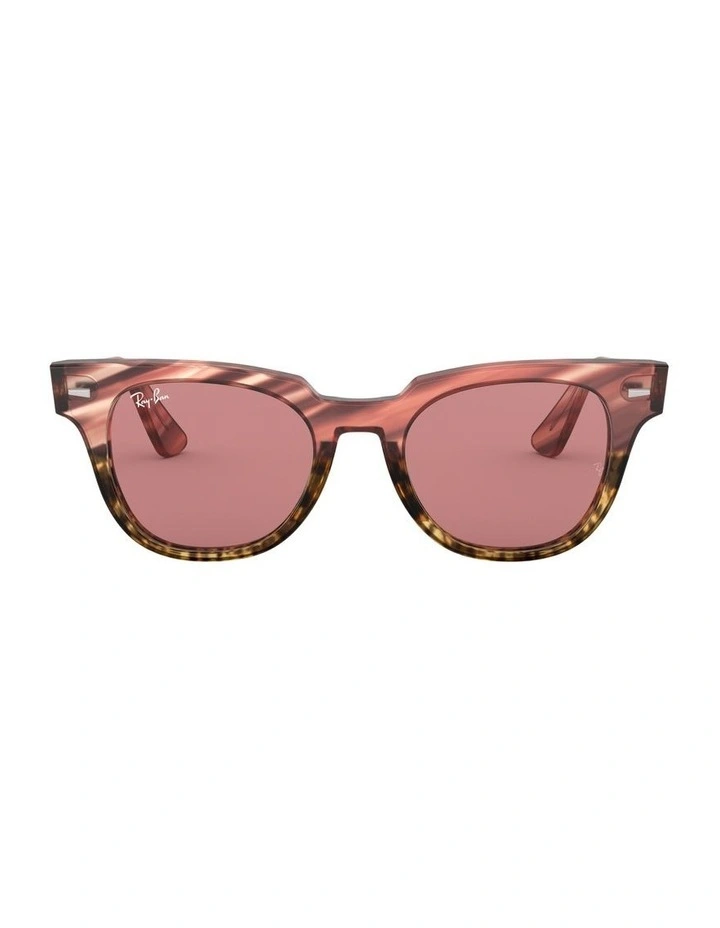 Meteor Striped Havana Pink RB2168 Sunglasses