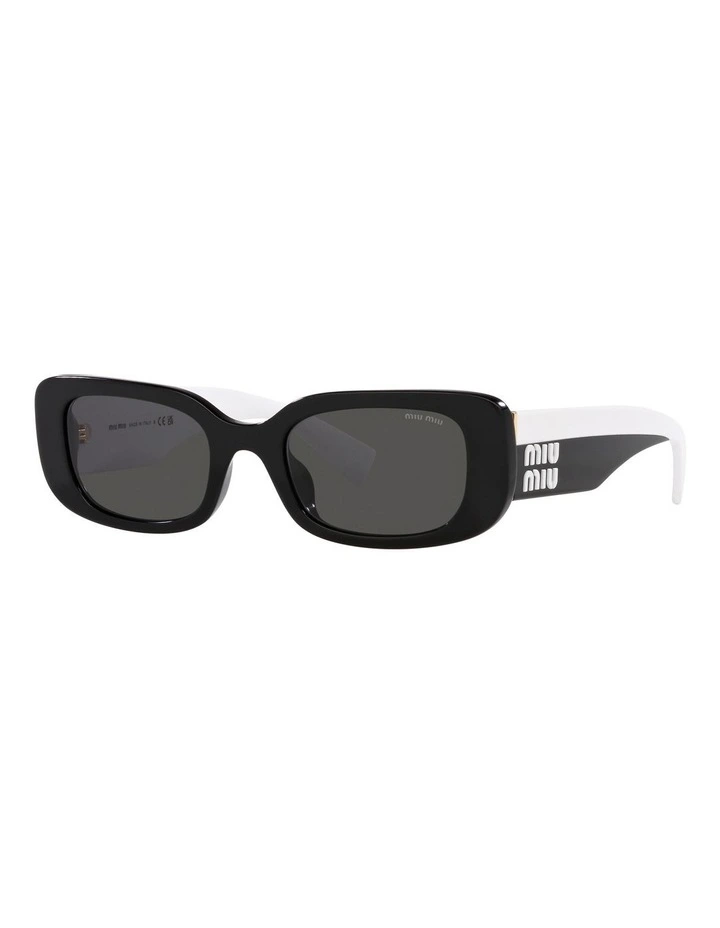 MU 08YS Sunglasses in Black