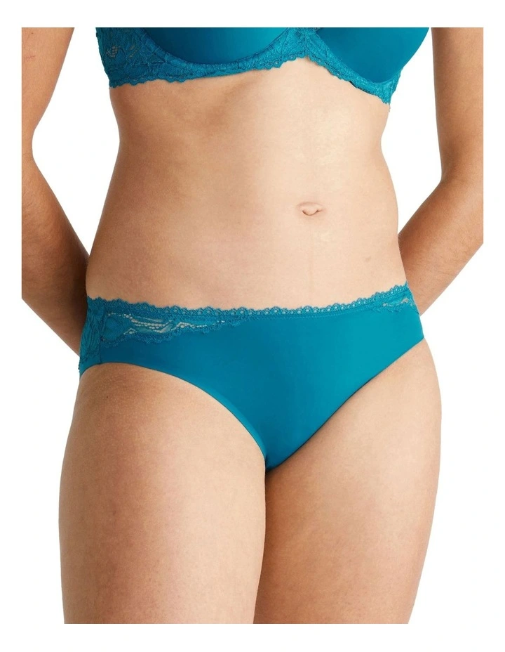 Seductive Comfort Lotus Floral Bikini in Blue