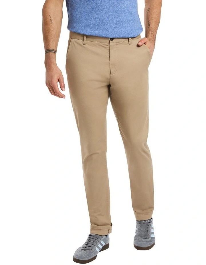 Baltic Slim Fit Chino in Brown