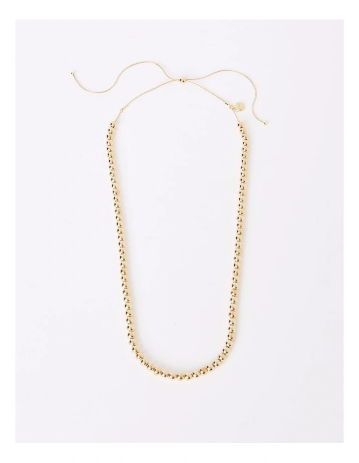 Ball Necklace in Gold