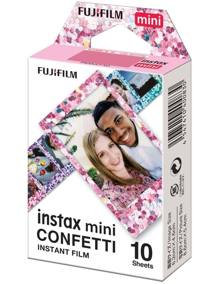 Instax Mini Confetti Instant Film 10pk