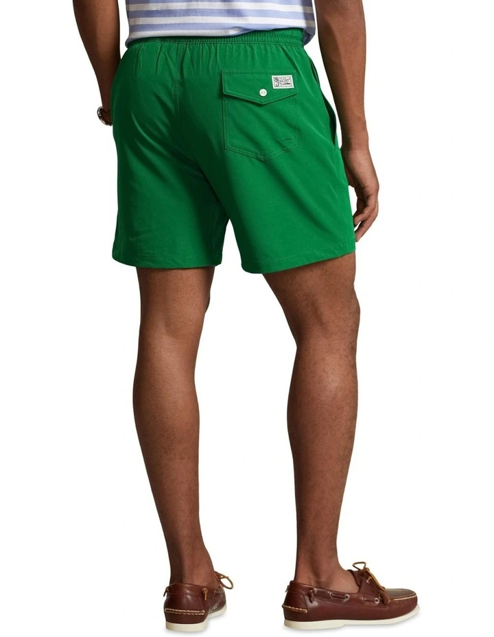Traveler Classic 5.75-Inch Swim Trunk in Green