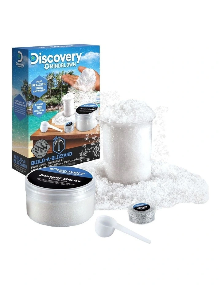 Mindblown Build-A-Blizzard Snow-Making Experiment Kit