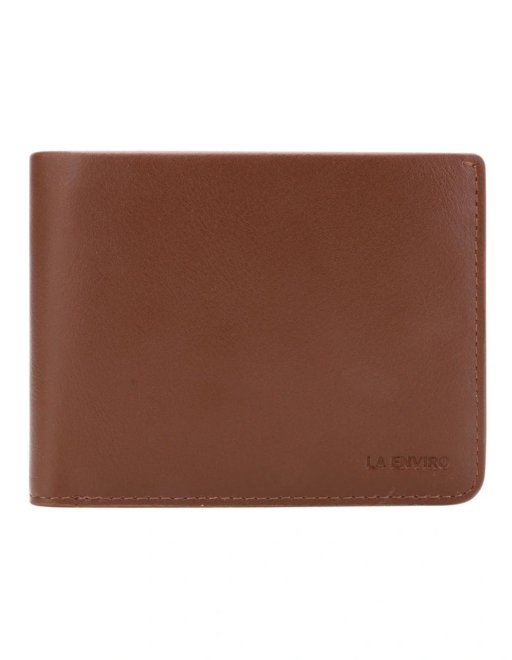Newtown Vegan Leather Wallet in Brown