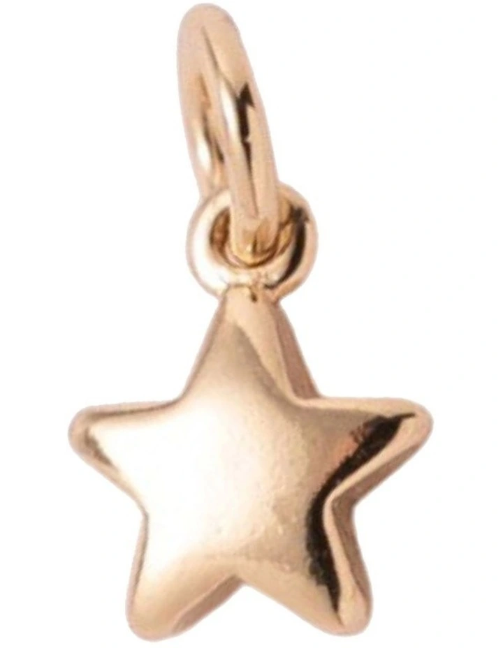 Isadora Aurelia Star Charm in Light Gold