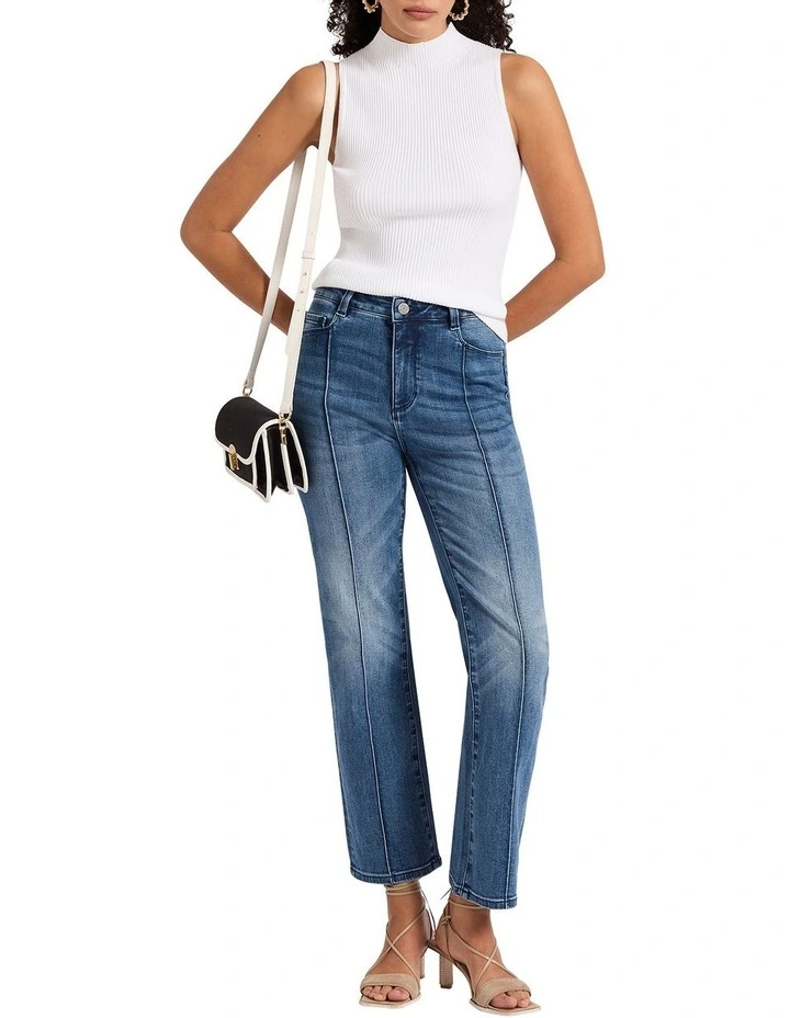 Wind It Up Knit Tank in Ivory