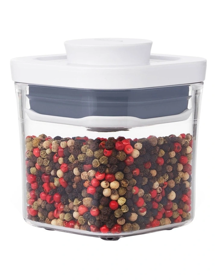 POP Mini Square Mini Container 200ml in White