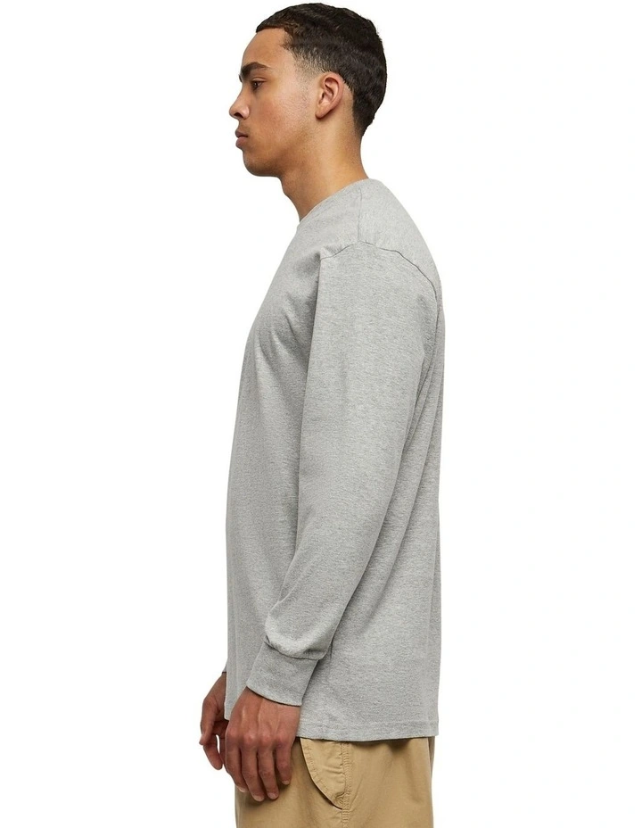 Long Sleeve Tall Tee in Grey