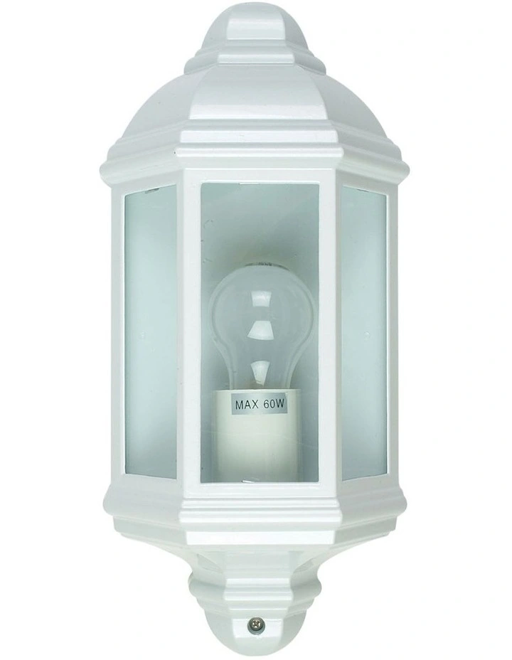 Fenchurch Flush Exterior Light White
