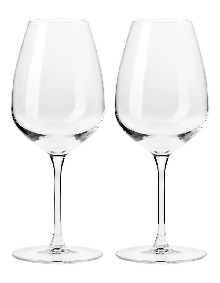 Duet 460ml Wine Glass Set of 2 in Clear