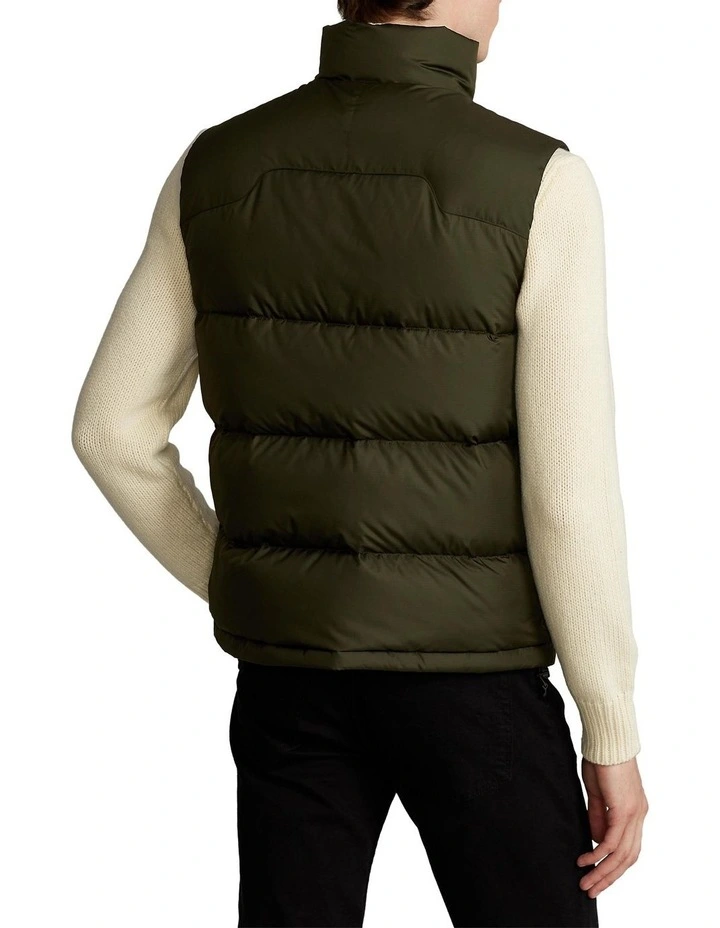 The Gorham Down Vest in Green