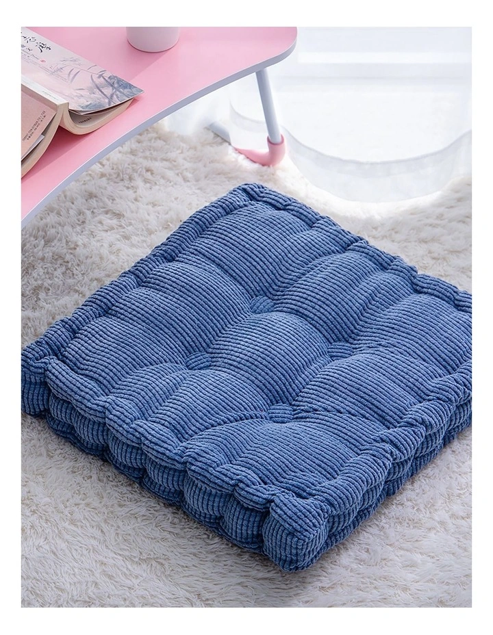Square Cushion in Blue