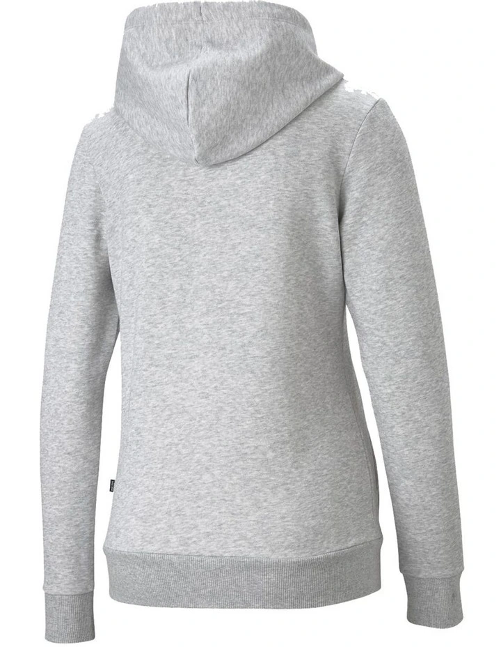 Essential Logo Hoodie In Grey