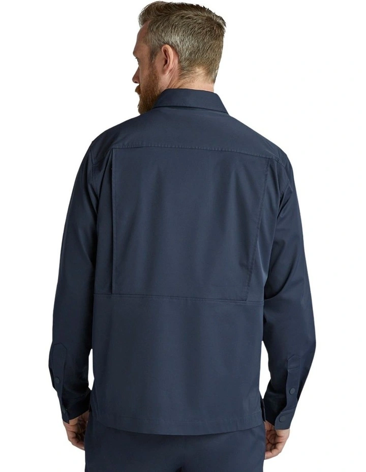 Solid Tech Shirt in Navy
