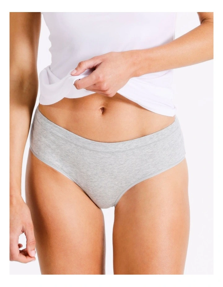 Organic Cotton Boyleg in Grey Marle