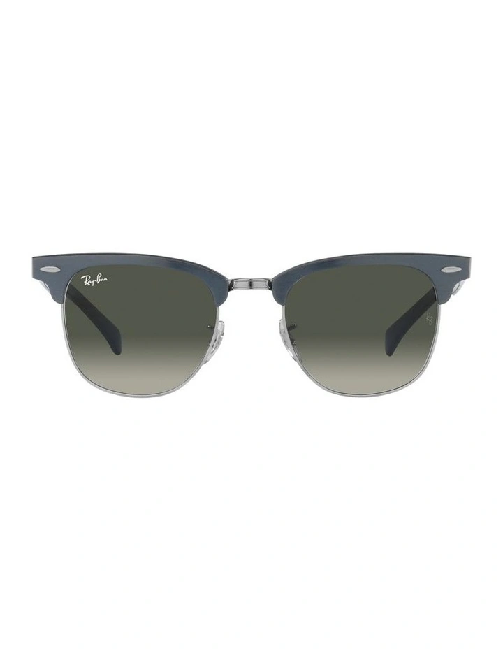 CLUBMASTER ALUMINUM Sunglasses In Brushed Blue