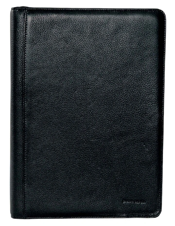 Leather A4 Business Compendium/Folio in Black