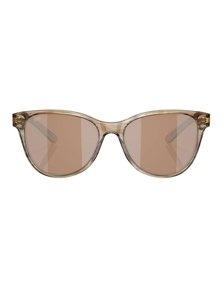 Catherine Polarised Sunglasses in Brown