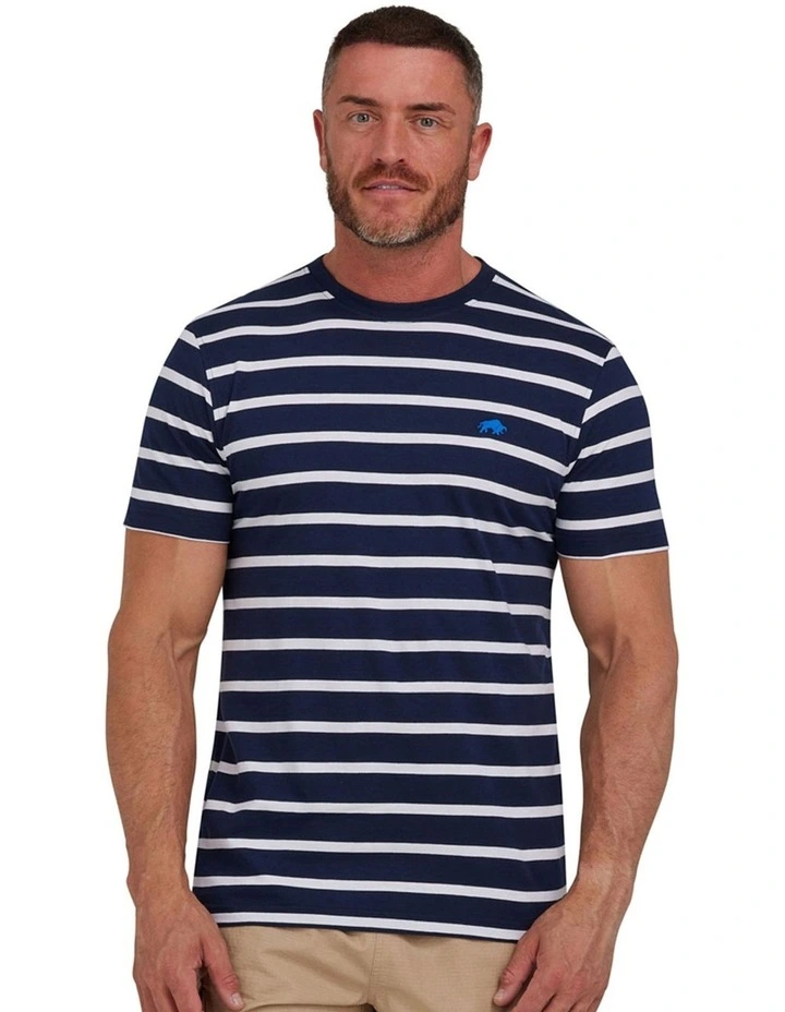 Breton Stripe T-shirt in Navy