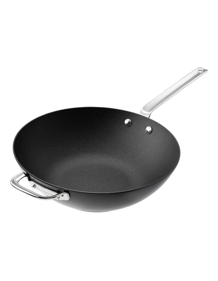 TechnIQ 30cm Wok Black