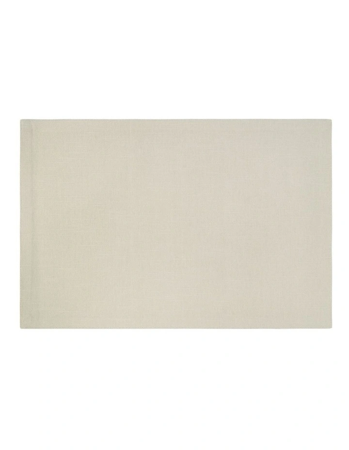 Classics Cotton Pebble Placemat 45x30cm in Taupe
