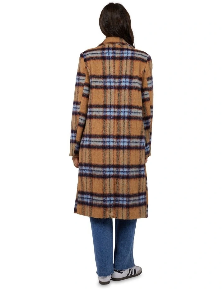 Aubrey Coat in Check