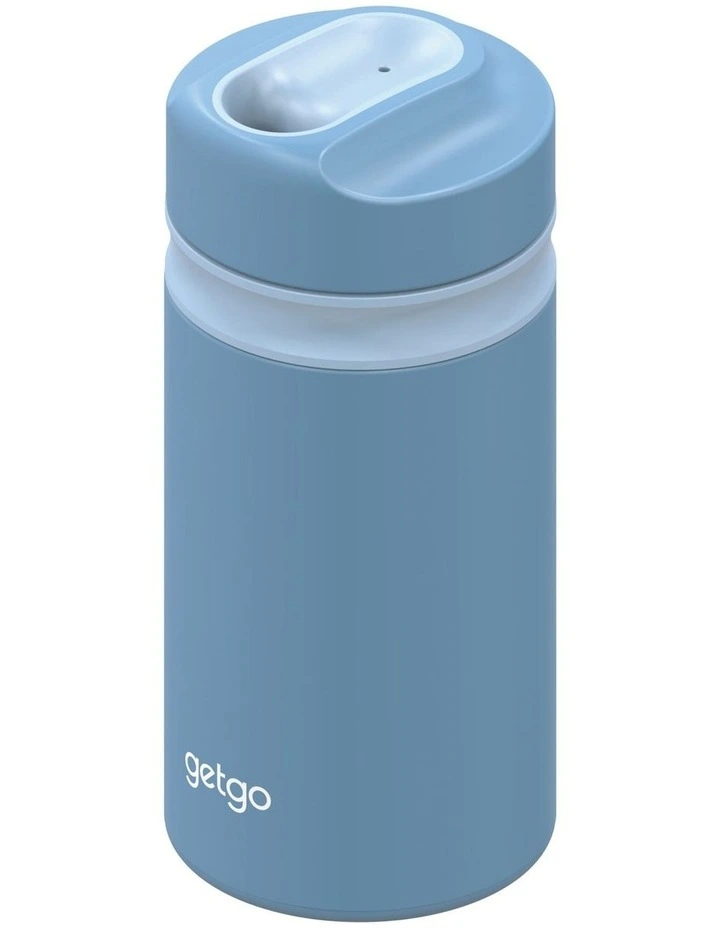 GetGo Double Wall Insulated Coffee Cup 350ml Gift Boxed in Blue