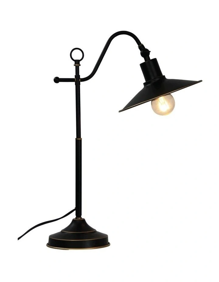 Boston Table Lamp Rubbed Bronze