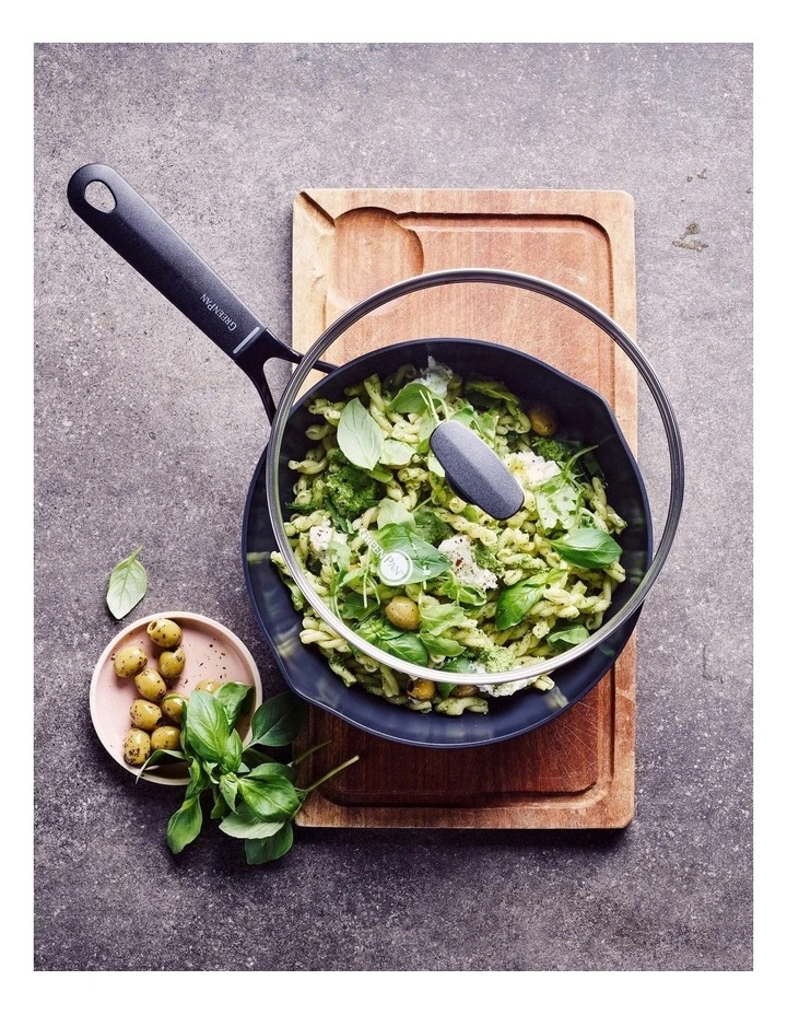 Smartshape All-In-One Pot 24cm 3.29L with 2 Spouring Pouts in Black