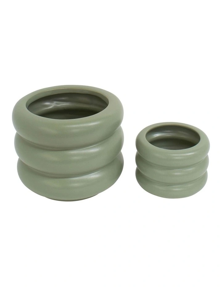 Morton Planter Set 2 Pieces in Lguana
