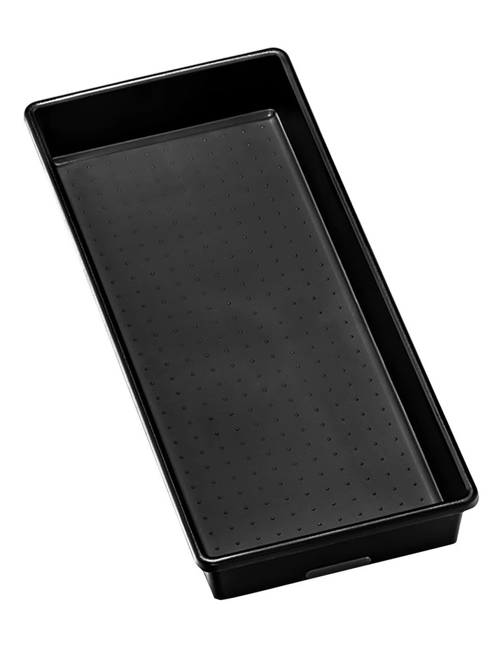 Large Bin 39 X 17 X 5cm in Carbon Black
