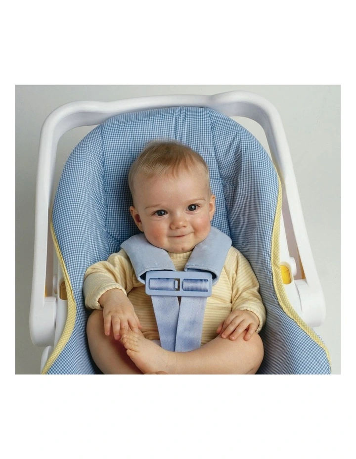 Reversible Car Seat Strap Covers Charcoal