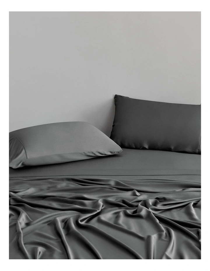 Bamboo Sheet Set in Charcoal