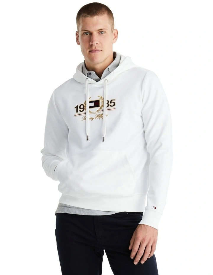 Icon Laurel Hoody in White