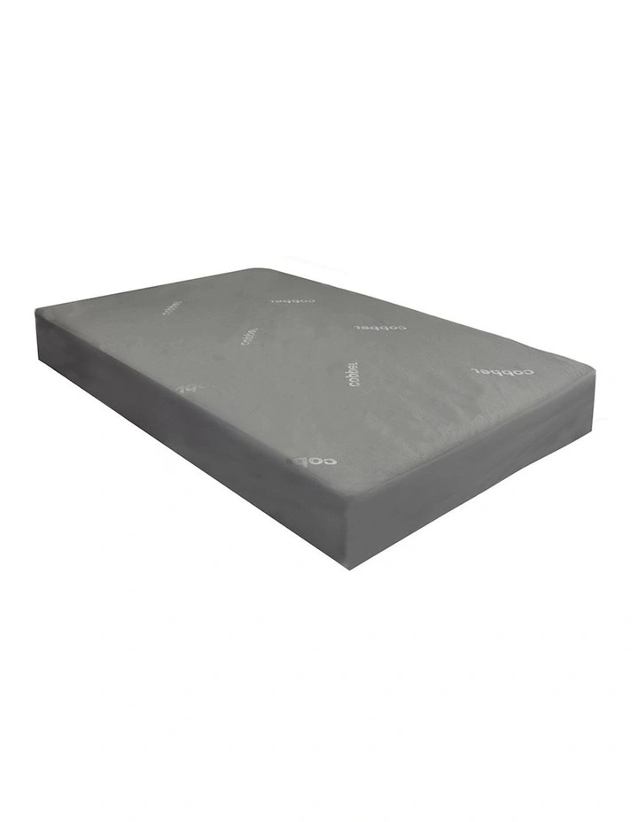 Pillowtop Mattress Protector Topper Double Cover in Grey