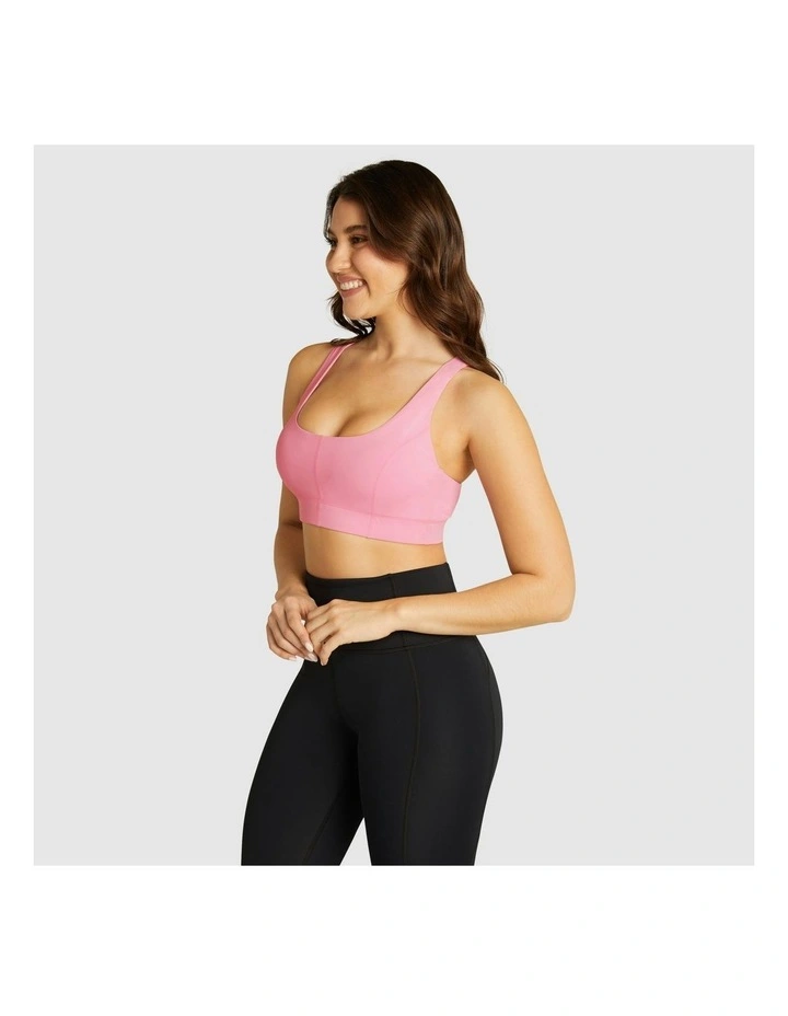 Energise Medium Impact Sports Bra in Petal