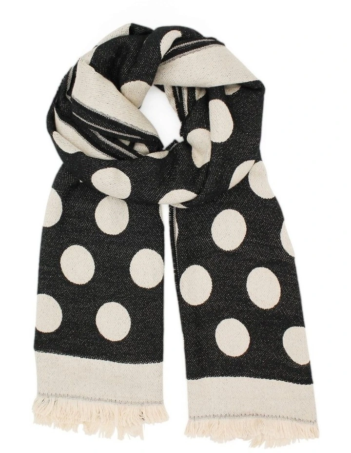 Kynlee Scarf in Black Spot