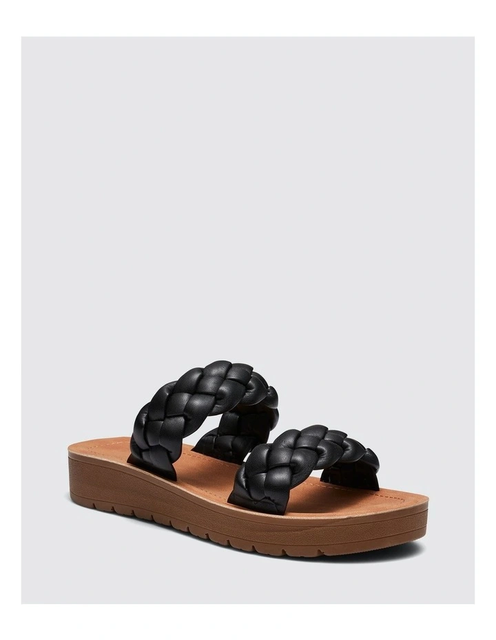 Silas Slides in Black